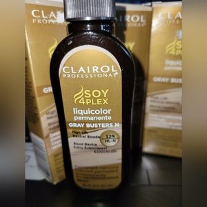 UNUSED 3 Clairol professional soy4plex grey busters N high lift natural blonde